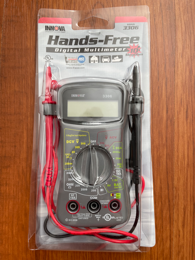 INNOVA 3306A Hands-Free Multimeter