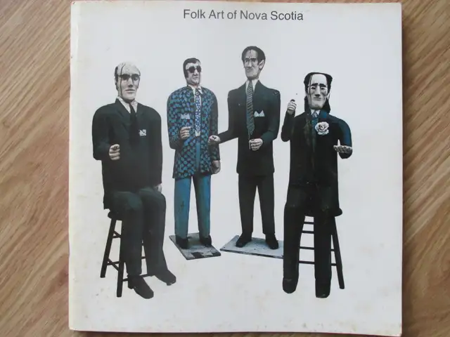 FOLK ART OF NOVA SCOTIA by Art Gallery of NSA - 1977 SC