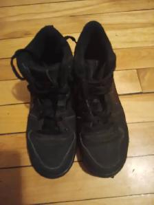 Nike Shoes Kids Size 6Y Court Borough Mid Triple Black - Photo 4