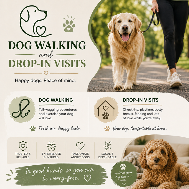 Dog walking / drop in visits