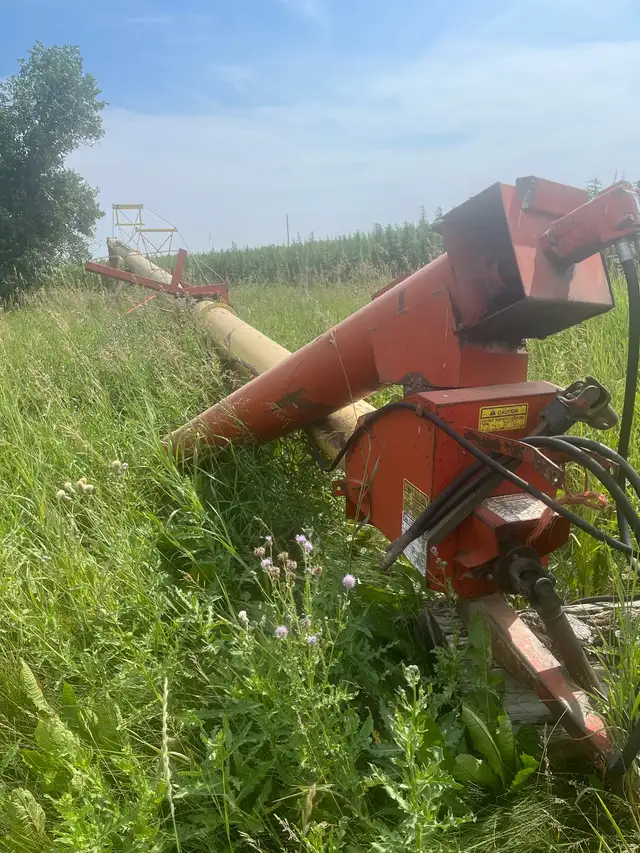 Westfield 10x61 grain auger with swivel