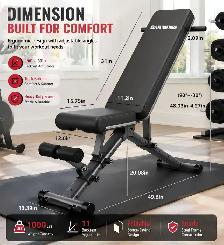 BARWING Adjustable Weight Bench - Photo 5