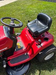 38" Yard Machines riding lawnmower - Photo 5