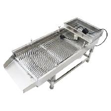 6mm SS Linear Vibrating Screen Single-layer Shaker Sifter 230170