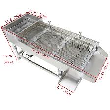 6mm SS Linear Vibrating Screen Single-layer Shaker Sifter 230170 - Photo 3