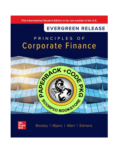 Principles of Corporate Finance 2025  Connect 9781266942013