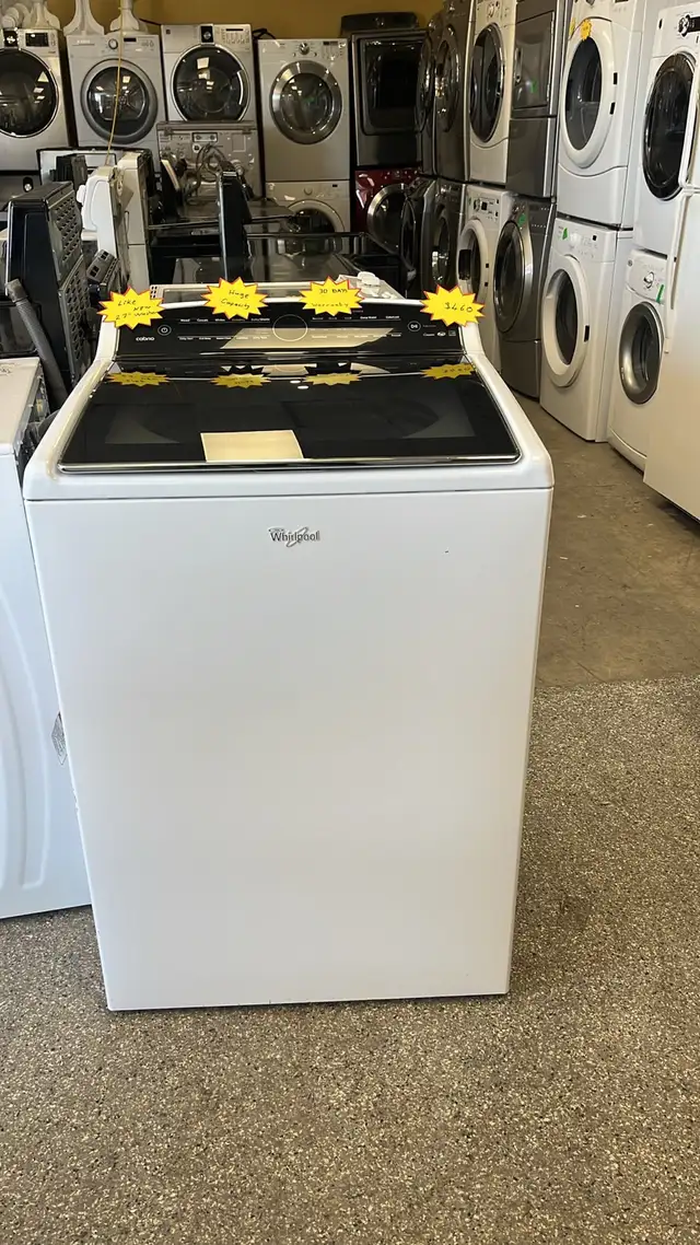 LIKE NEW 27" Whirlpool  Washer Huge Capacity-30-Day Warranty