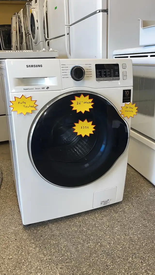 24"Extremely Clean Samsung Apartment Size Washer