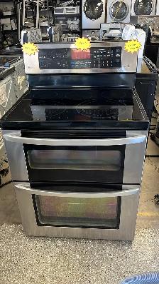 Lg 30" Double Oven Convection Stove-30 Day Warranty