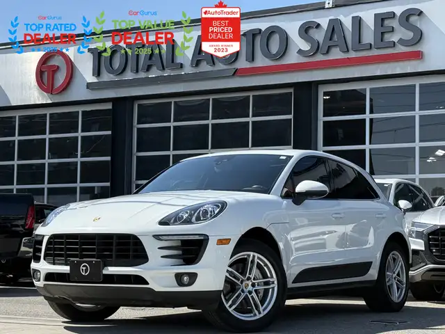 2018 Porsche Macan S PREMIUM PKG | EXTENDED LEATHER PKG | RED IN