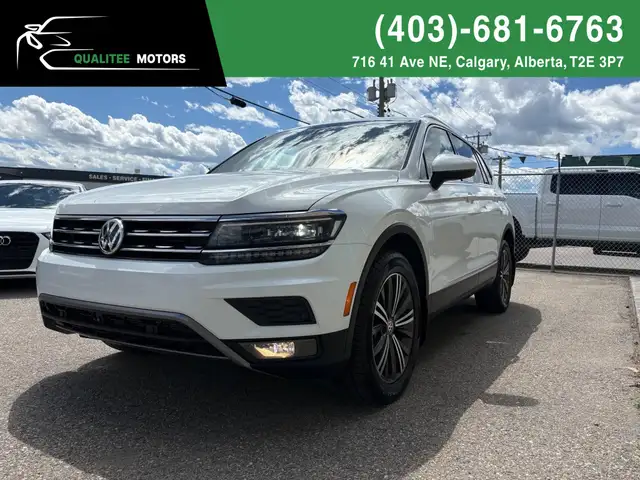 2018 Volkswagen Tiguan Highline 4MOTION PANORAMIC MOONROOF
