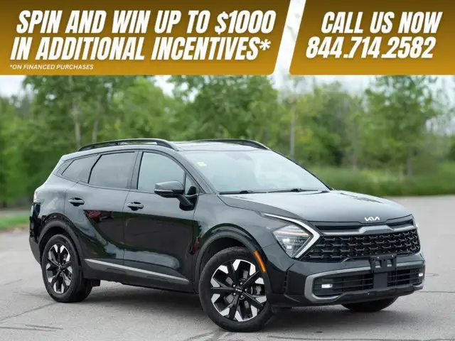 2023 Kia Sportage X-Line Limited - Sun/Moonroof | Hands-Free