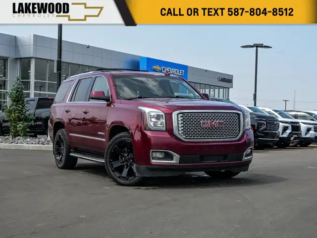 2017 GMC Yukon Denali AWD 6.2L 7 Passenger | Power Sunroof
