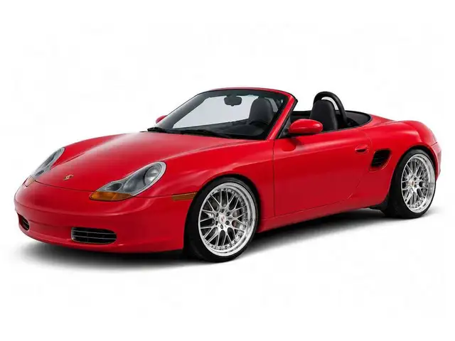 2001 Porsche Boxster - Convertible | Manual | Guards Red | Chrom