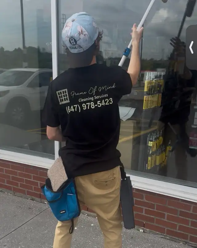 experienced window cleaner wanted