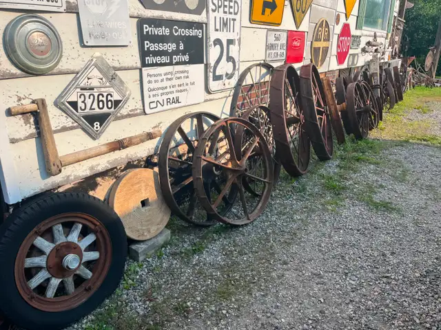 Antique & Vintage Steel Wheels, all sizes available.