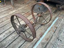 Antique & Vintage Steel Wheels, all sizes available. - Photo 7