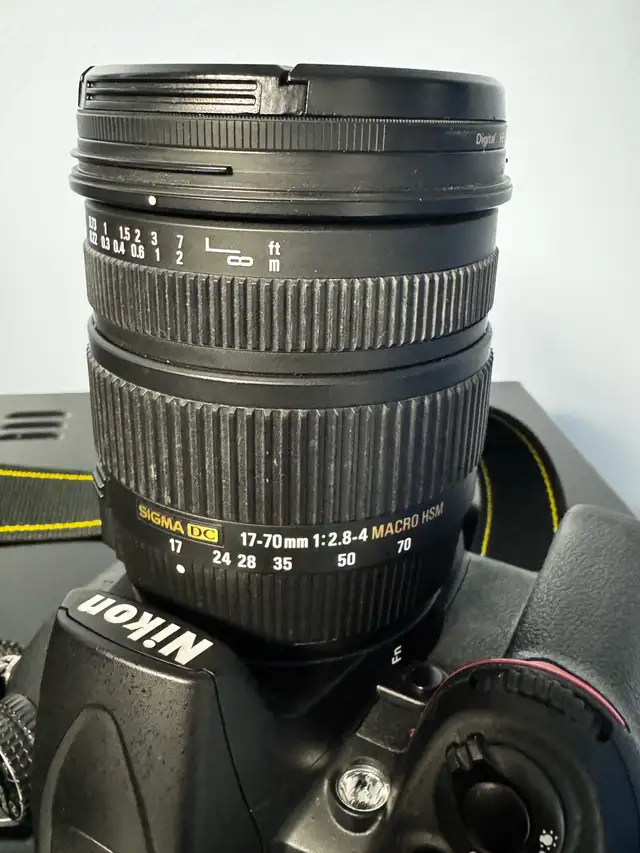 Nikon D7000 with Sigma 17-70mm lens