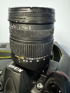 Nikon D7000 with Sigma 17-70mm lens