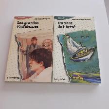 2 ROMANS NEUFS ADO: GRANDES CONFIDENCES VENT DE LIBERTÉ $5.00CHA