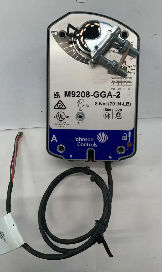 Johnson Controls M9208 GGA 2 Electric Damper Actuator