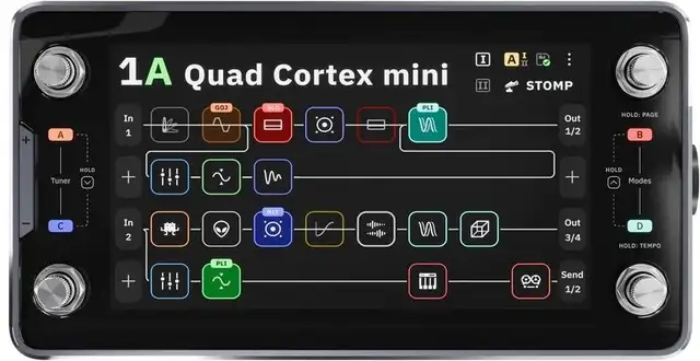 Quad Cortex Mini en stock $1999.99 transport gratuit