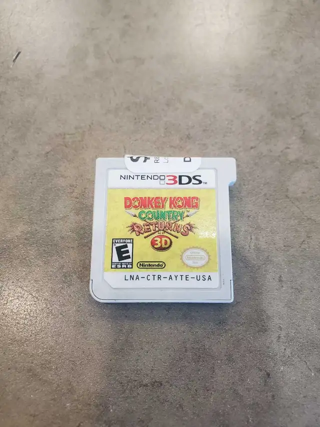 Nintendo Donkey Kong Country Returns 3D