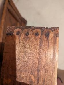 Antique Quarter-Sawn White Oak Roll-Top Desk c. 1900–1910 - Photo 5