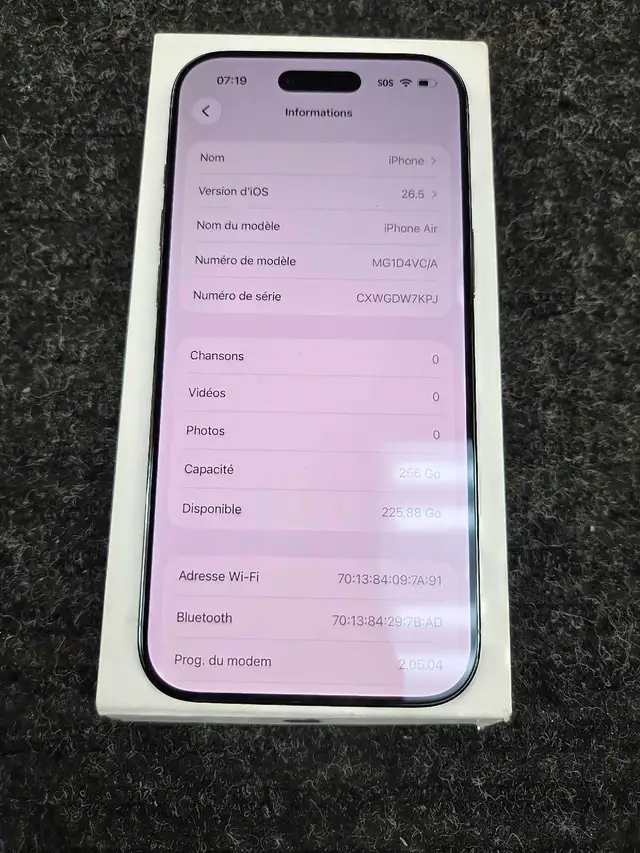 Apple iPhone 17 air