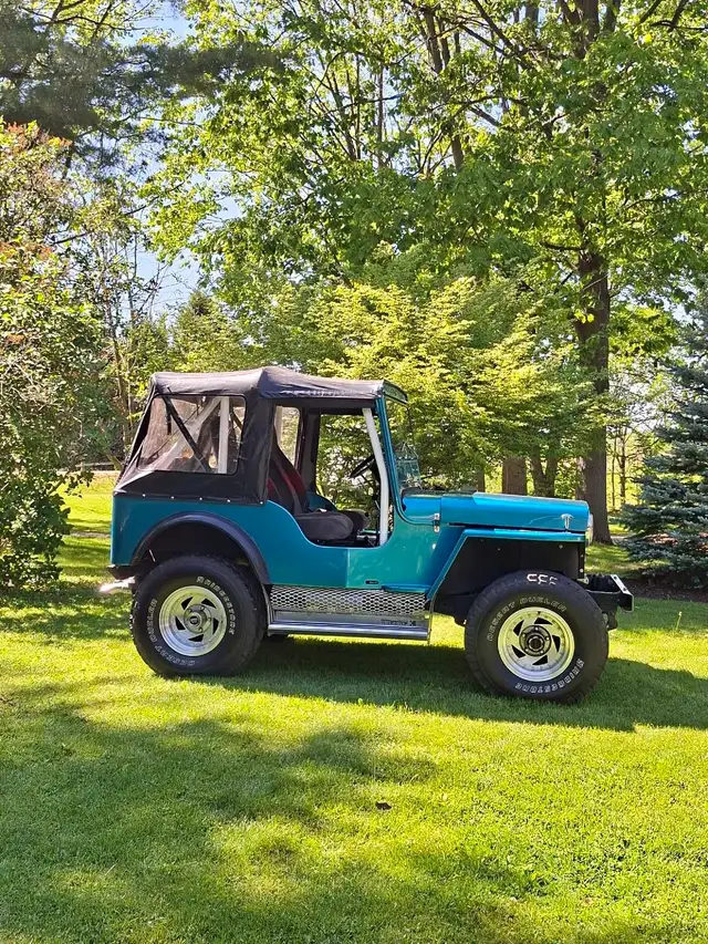 STUNNING 1952 WillyZ CJ3 Custom Ford 302 V8 Powerhouse