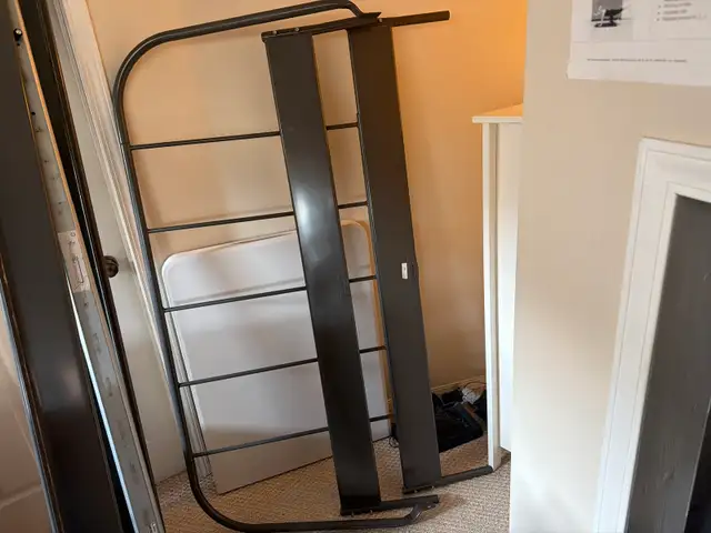 Queen metal bed frame