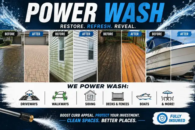 Power washing