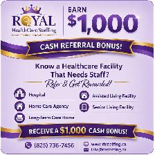 Refer a Healthcare facility & Earn $1,000 Referral Bonus