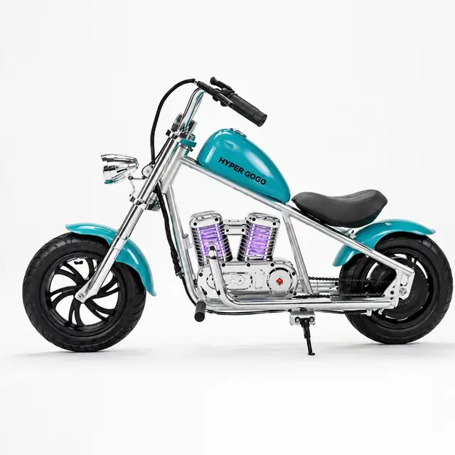 Electric Mini Bike - Hyper Gogo 12 Inch EL- MB03P - Green