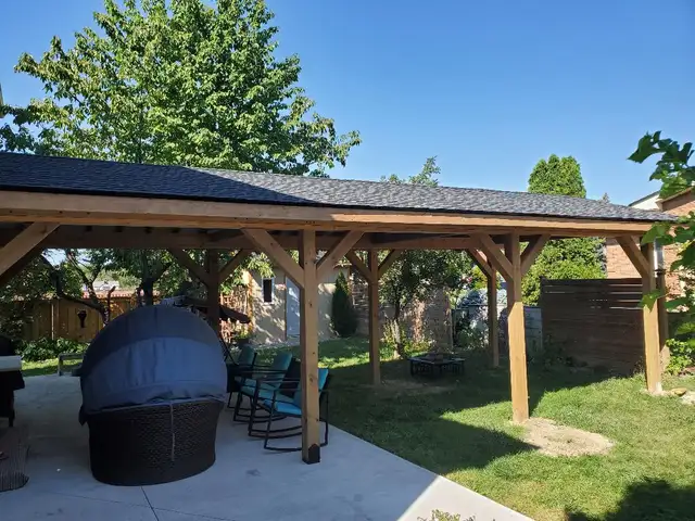 New Decks, Fence, and Gazebos & Sheds.