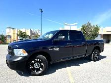 2016 RAM 1500 ST Crew Cab – 6’ 4" RARE Ext Box - 5.7L Hemi 4x4