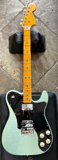 2022 US Fender Surf Green Telecaster Deluxe Electric Guitar