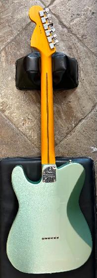 2022 US Fender Surf Green Telecaster Deluxe Electric Guitar - Photo 6