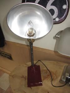 ANTIQUE CAST IRON BANKERS,LAWYER MACHINIST LIBRARY DESK LAMP - Photo 3