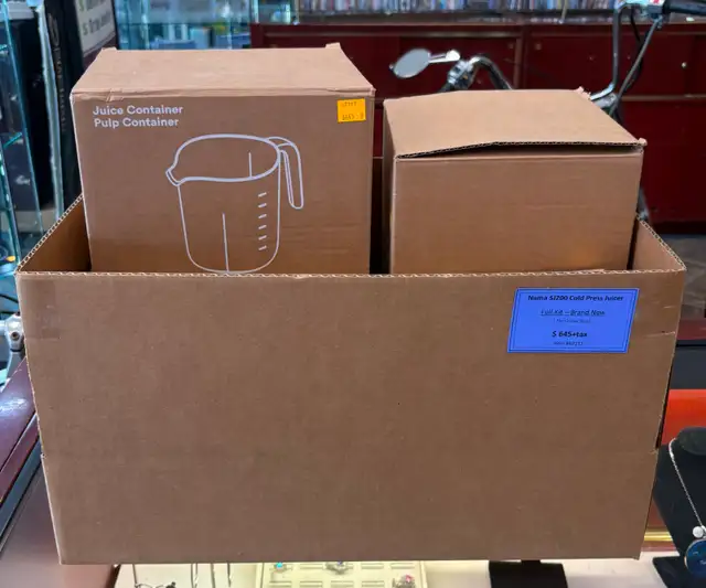 BRAND NEW Nama SJ200 Cold Press Juicer - Full Kit (No Outer Box)
