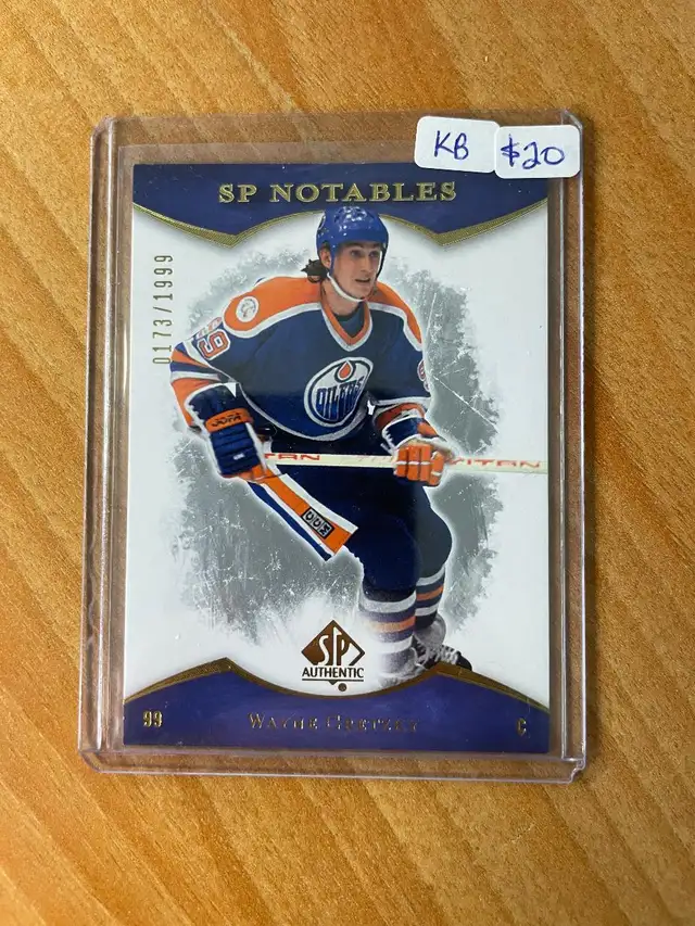 2007-08 SP Authentic #138 Wayne Gretzky NOT #'d 0173/1999