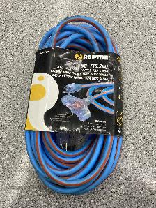 Raptor All weather Triple Tap Extension Cord