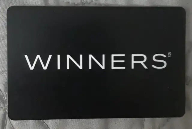 GIFT CARDS $1,031.00 & $693.00 WINNERS MARSHALLS HOMESENSE