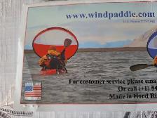 KAYAK-WIND SAIL