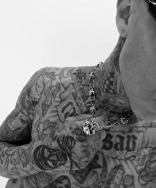Travis Barker x Clocks   Colour Guardian Skull Ring  925 - Photo 2