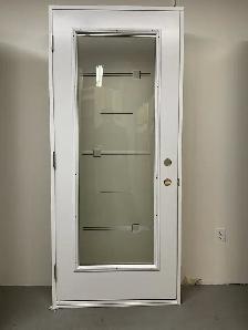1403PA Porte d’acier 34″D Blanche Alsace 23×65 - Photo 2