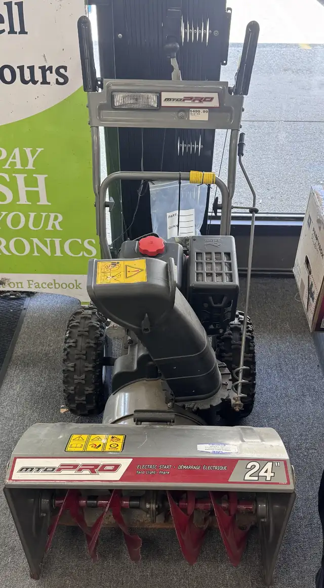MTD Pro 24Inch Snowblower