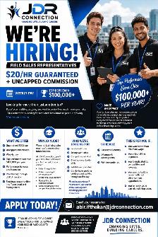 Door to door Sales representative Winnipeg