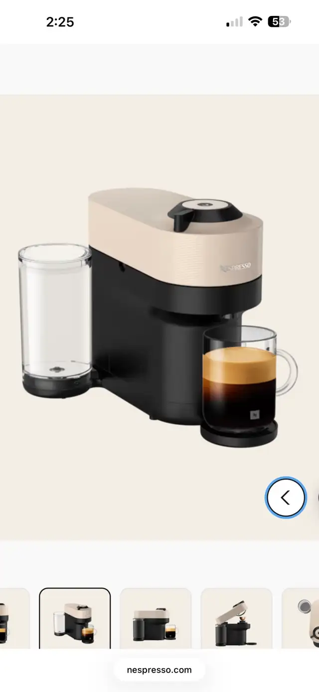 Nespresso Vertuo Pop  Brand New in the Box