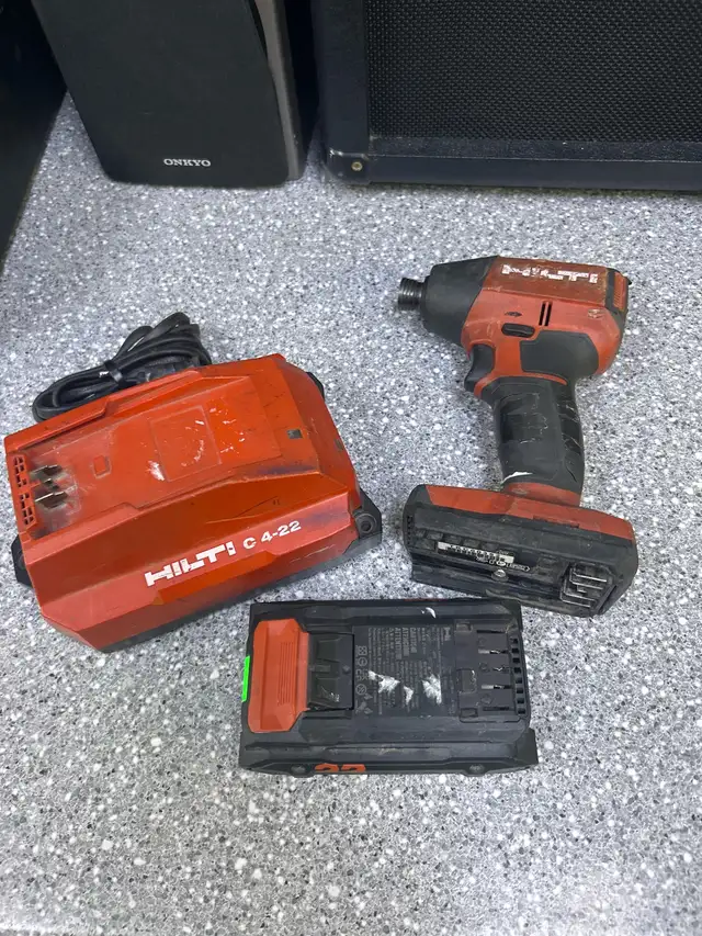 Hilti SID 4-33 22V Impact With 2.5AH & Charger Kit